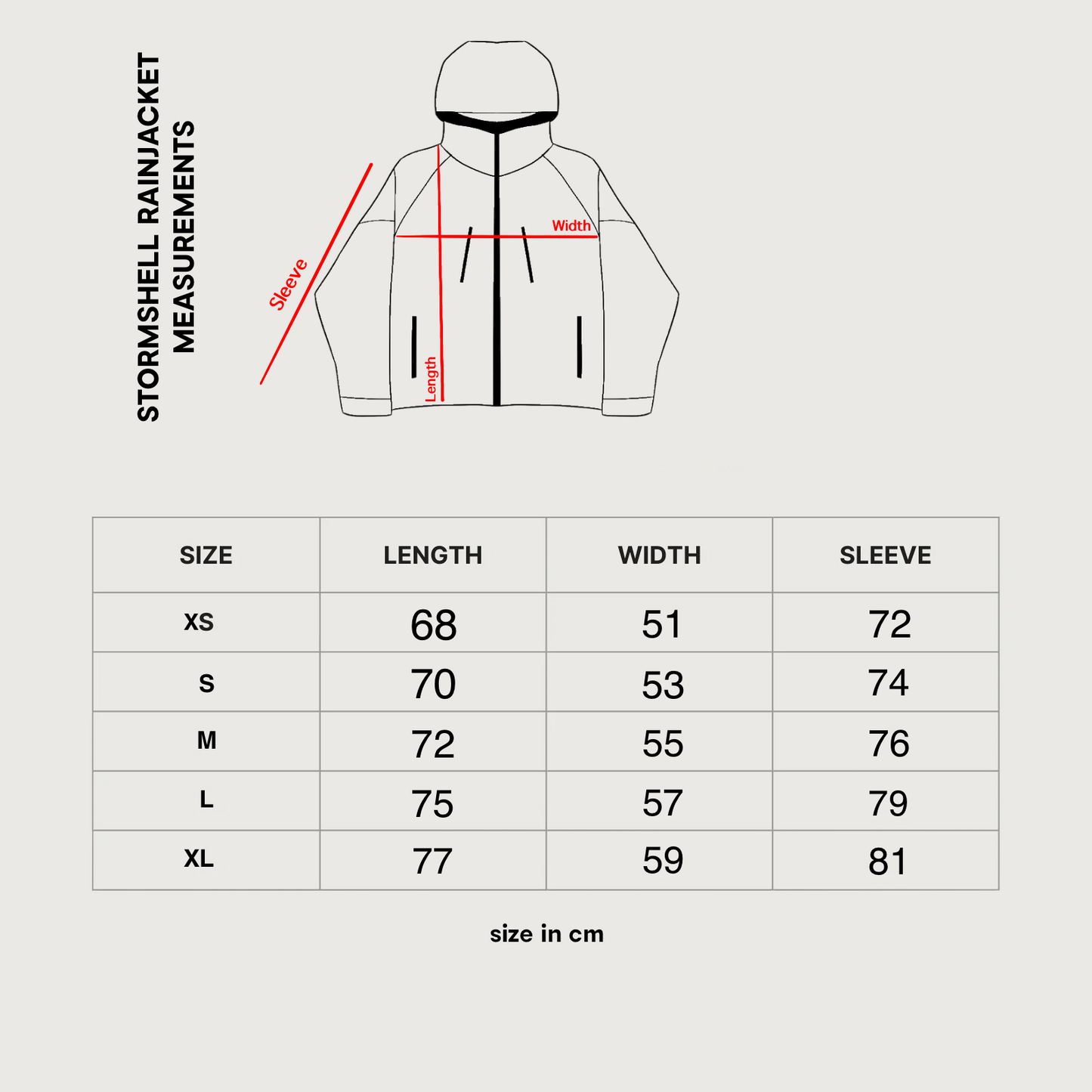 STORMSHELL RAINJACKET
