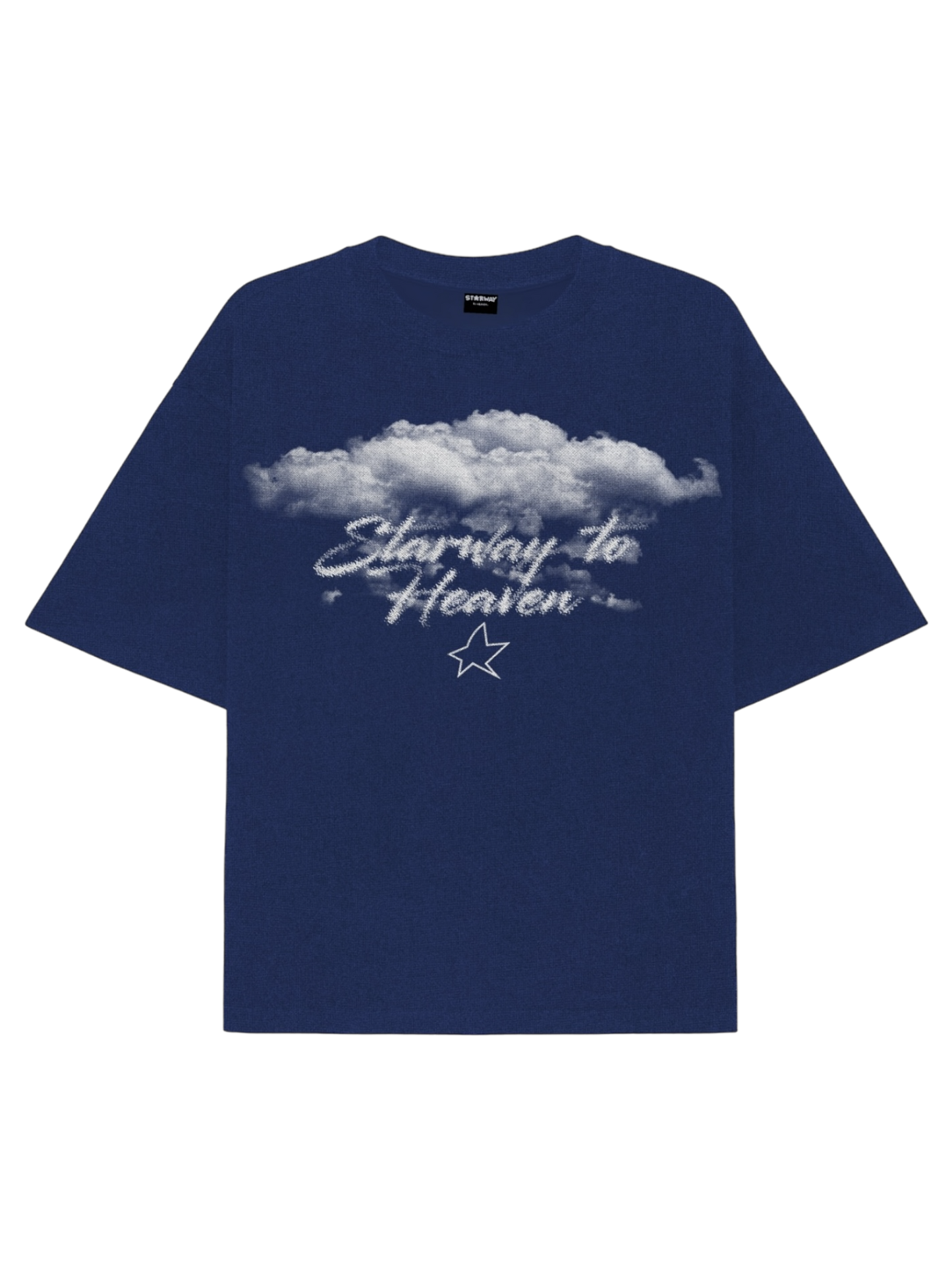 HEAVEN TEE - NAVY BLUE