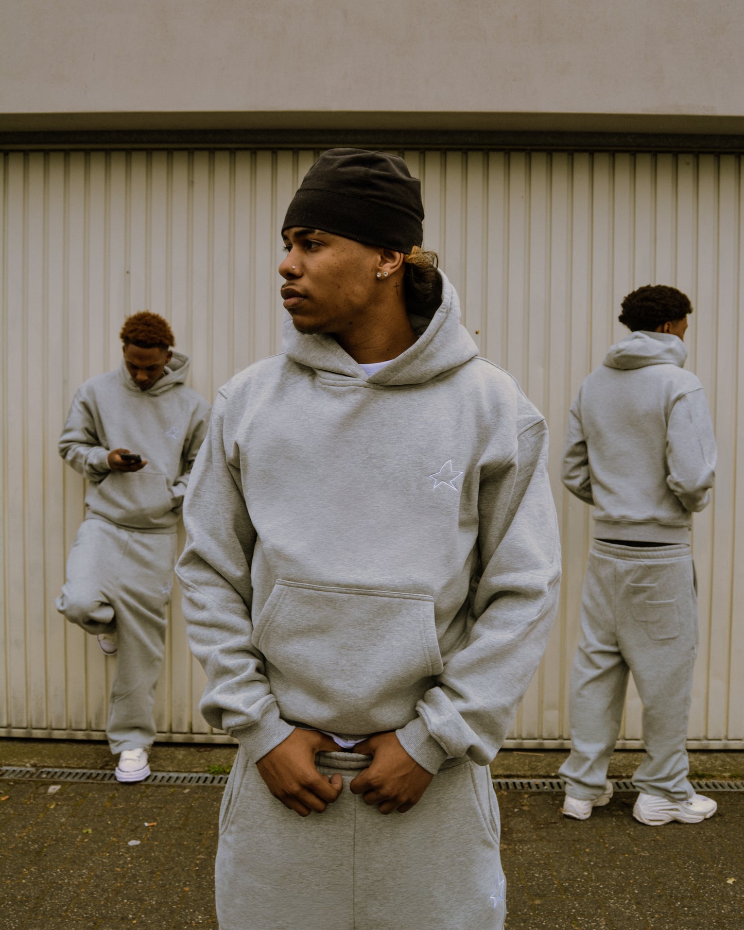 RUNNA SWEATS V2 - HEATHER GREY