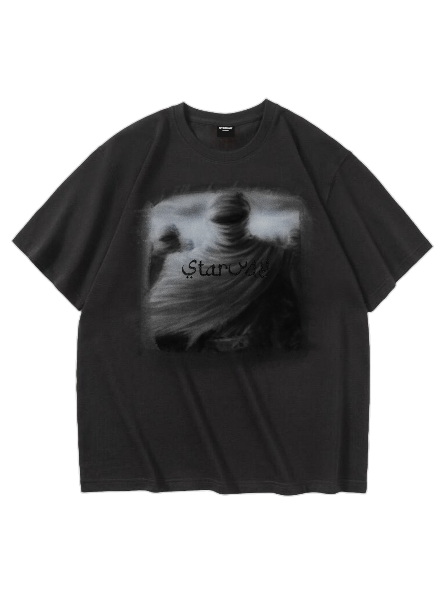 DUNE TEE - NIGHTMARE BLACK