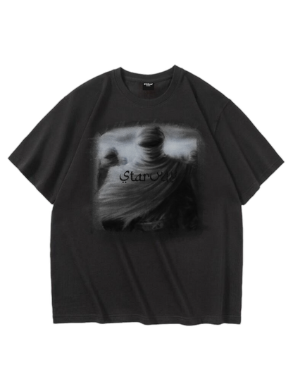 DUNE TEE - NIGHTMARE BLACK