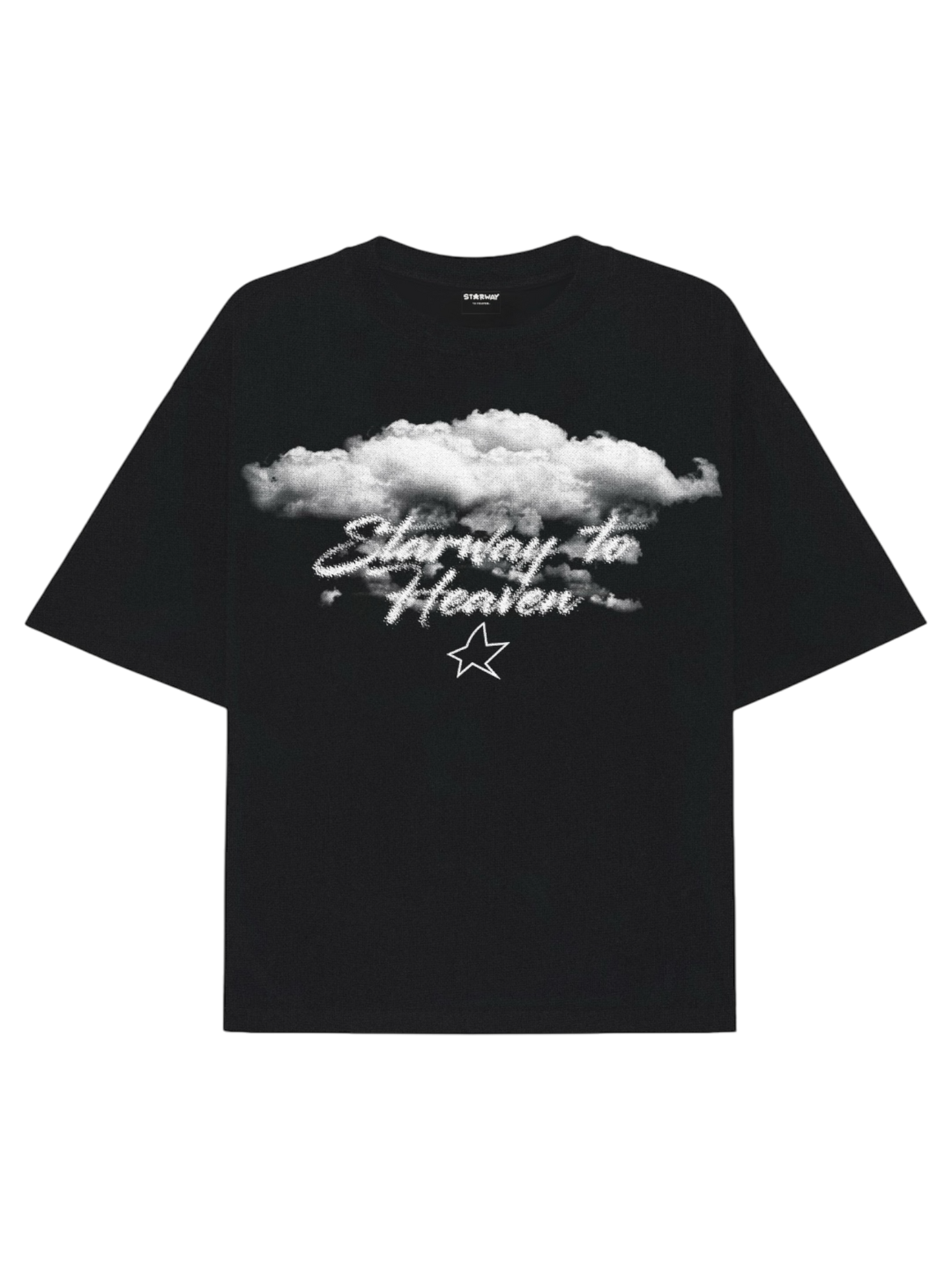 HEAVEN TEE - PHANTOM BLACK