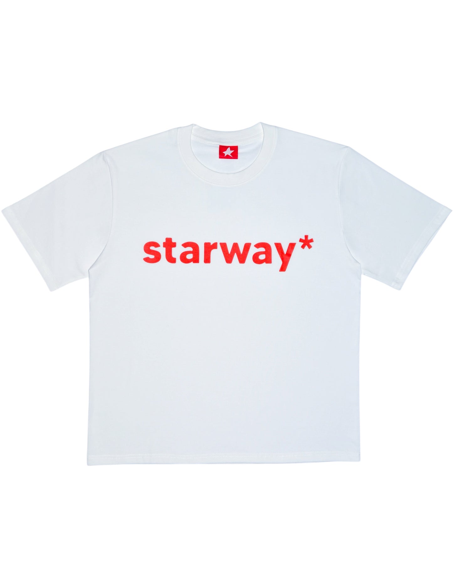 STARWAY* TEE - WHITE/RED
